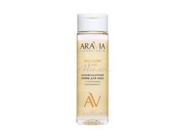 Акции Милы Жлобин Новинки - Тоник для лица ARAVIA Laboratories антиоксидантный с глутатионом и витамином С, 200 мл