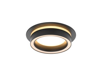 Светильник точечный Wolta LUCE 20Вт GX53 черный WDL-GX53/06BL-R