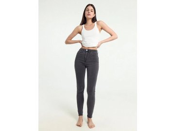 Брюки женские джинсовые в светло-сером цвете Марк Формель