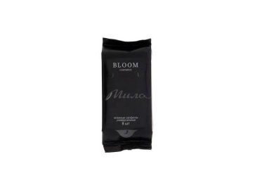 Акции Милы Жлобин Только в сети «Мила» - Салфетки влажные BLOOM Сosmetics универсальные, арт. 30, 8 шт