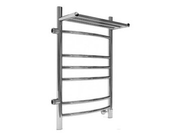 Полотенцесушитель Granula Евро 50x80 с полкой (боковое подключение, левое)