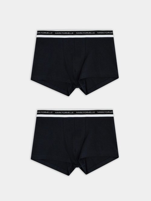 Мужские трусы-боксеры мультипак (2 шт.) в черном цвете, фото 8 из 30