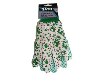 Перчатки садовые SATO Garden,арт.MUL239147,р-р. L на акции в магазинах Ома