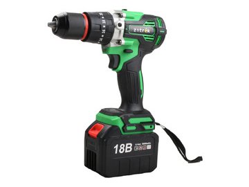 Дрель-шуруповерт Zitrek Green Impact 18V 063-4046 (с 2-мя АКБ и ЗУ) на акции в магазинах 5 элемент