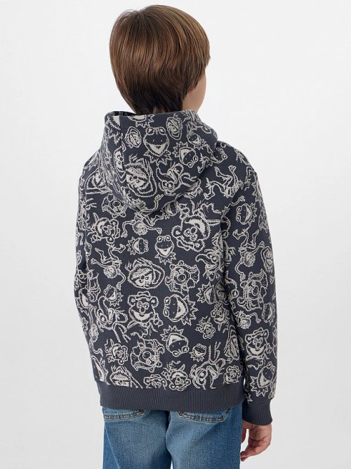 Худи для мальчиков из футера с начесом, фото 2 из 7