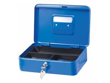 Кэшбокс BRAUBERG Safe 290335 (синий)