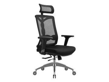 Кресло Evolution FUSION Fabric (черный) в Речице 5 элемент