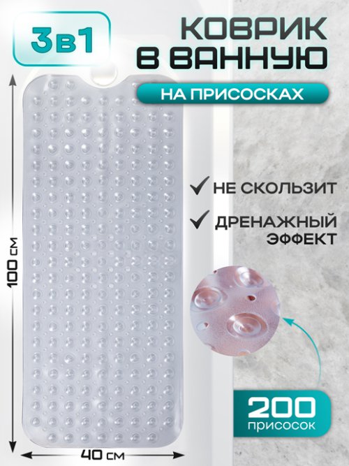 Покрытие для ванны антискользящее Antiskid, фото 1 из 21