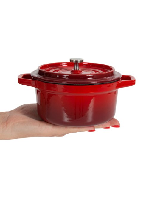 Кокотница чугунная эмалированная Minipot, 500 мл, фото 14 из 33