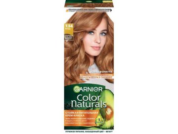 Крем-краска для волос GARNIER Color Naturals, тон 7.34 Натуральный медный