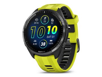 Умные часы Garmin Forerunner 965 (черный/желтый)
