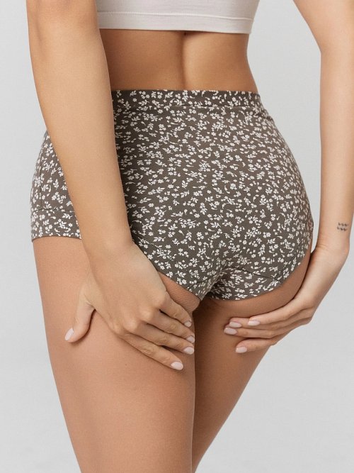 Трусы шортики женские с цветочным принтом, фото 5 из 24