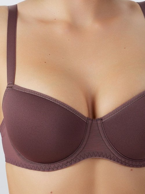 Бюстгальтер женский коричневый, фото 5 из 21