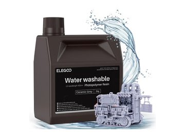 Фотополимерная смола ELEGOO Water Washable 50.103.0367 (керамический серый)