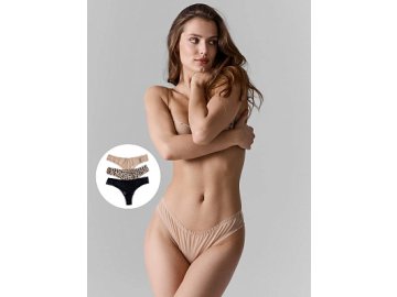 Трусы женские из сетки в наборе, 3 шт