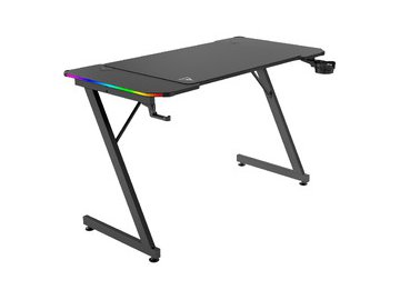 Стол компьютерный Zone51 Trine 140 RGB Z51-T4R-BK