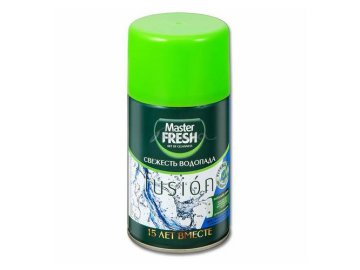 Освежитель воздуха MASTER FRESH Свежесть водопада универсальный сменный аэрозольный баллон, 250 мл