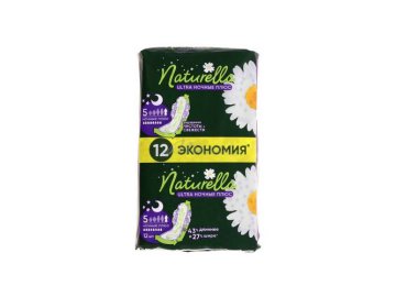 Прокладки женские NATURELLA Ultra Camomile Night Plus with wings Duo ароматизированные, 12 шт