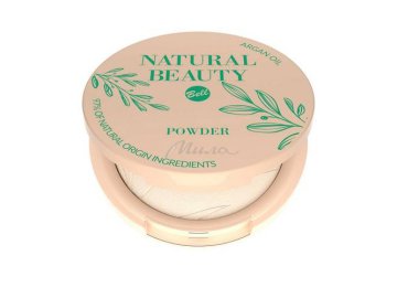Пудра для лица BELL Natural Beauty Powder маскирующая с аргановым маслом, 9 г
