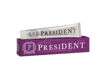 Зубная паста PRESIDENT Exclusive, 75 г