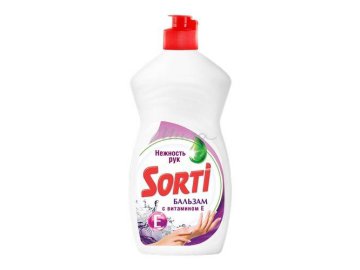 Средство для мытья посуды SORTI Bитамин Е, 450 г