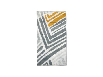 Коврик HomeKO LT250729-8B8 Imitation cashmere 60х120см art-deco желт-серый