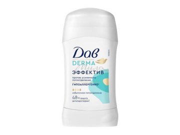 Антиперспирант-карандаш ДАВ Derma Эффектив Гипоаллергенный, 40 мл
