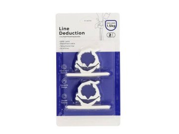 Набор держателей для проводов, для гирлянд, 2 шт, арт. SLWMT-029