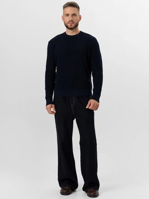 Джемпер мужской синий, фото 3 из 6