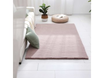 Коврик универсальный HomeKO XB24271 Rabbit fur 04 пастельнорозовый 60х100см в Минске Ома