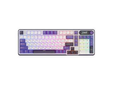 Клавиатура механическая Royal Kludge RK-S98 Blackberry Chartreuse switch на акции в магазинах 5 элемент