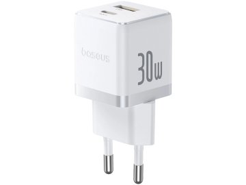 Baseus Palm Fast Charger C+U 30W (белый)