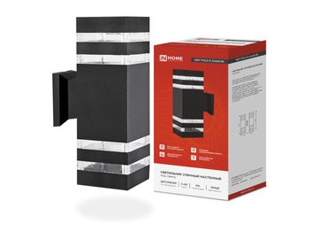 Уличный светильник INhome POLO-S-2хA60-BL 4690612037950