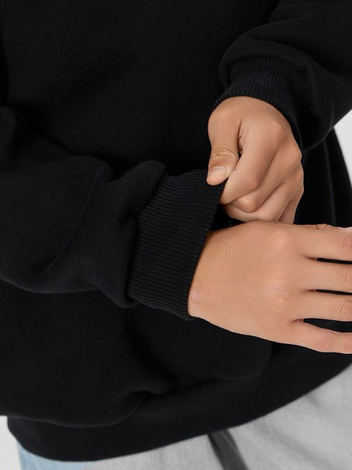 Свитшот для мальчиков черный с принтом "legacy unbroken", фото 5 из 6