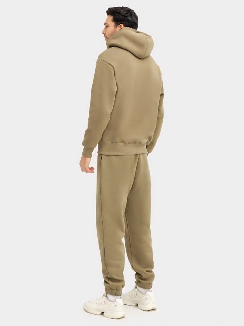 Комплект мужской (джемпер, брюки) в зеленом цвете, фото 2 из 9