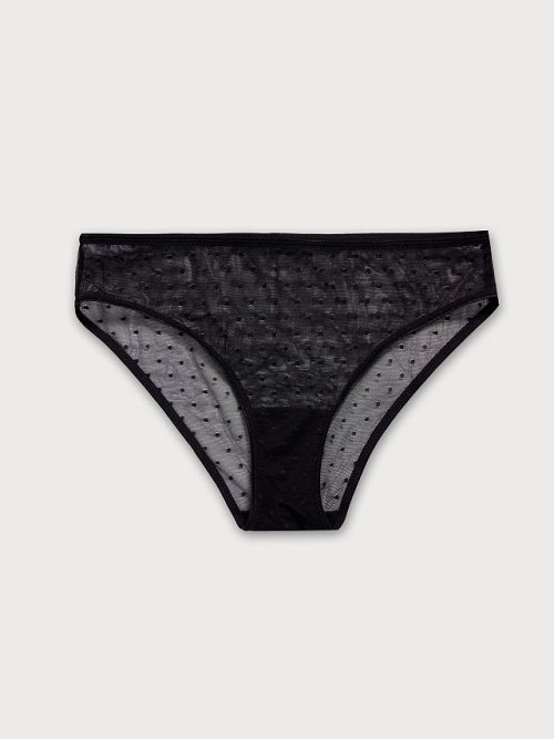 Трусы женские слипы в черном оттенке, фото 9 из 9