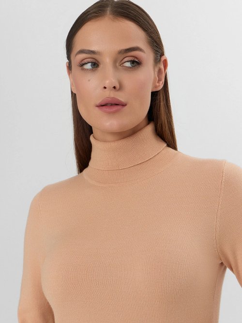 Водолазка женская бежевая, фото 4 из 6