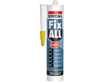 Клей-герметик гибридный Soudal Fix All Flexi белый 290 мл на акции в магазинах Ома