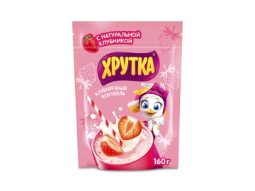 Смесь сухая б/р ХРУТКА Клубничная 160 г на акции в магазинах Корона