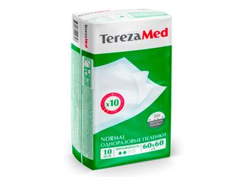 Пеленки TerezaMed Впитывающие Normal 60x60 (10 шт)