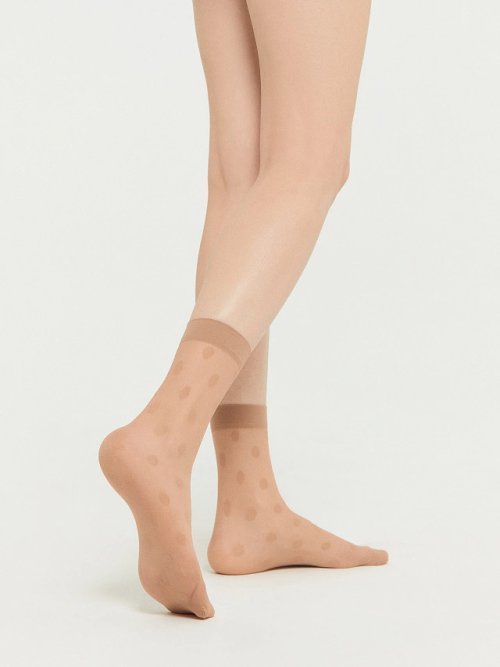 Носки женские бежевые, фото 2 из 4