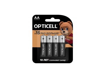 Батарейки opticell basic aa 4шт Электросила