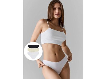 Трусы женские бесшовные в наборе, 3 шт