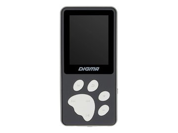Плеер MP3 Digma S4 8GB (черный/серый) в Мозыре 5 элемент