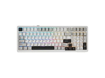 Клавиатура Aula F99 (Gray-White-Dark Gray Reaper Switches)