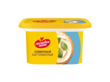 Сыр плавленый Ласковое лето сливочный 40% 350 г