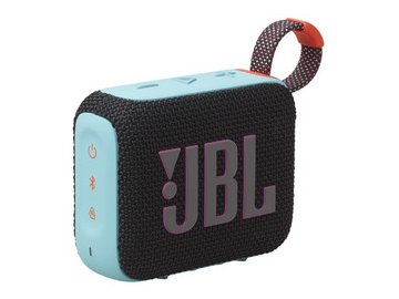 Беспроводная колонка JBL Go 4 (черный/оранжевый)