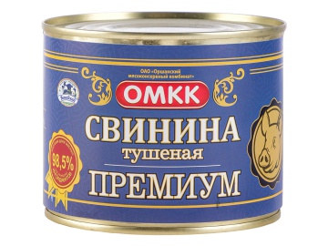 Конс.мясн."СВИНИНА ТУШ.ПРЕМИУМ"ОМКК 525г