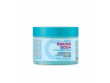 Скраб для тела БЕЛИТА Baking Soda с морской солью и содой, 300 мл
