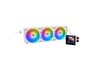 Система водяного охлаждения Thermaltake MAGFloe 360 Ultra Snow ARGB (CL-W433-PL12SW-A) на акции в магазинах 5 элемент
